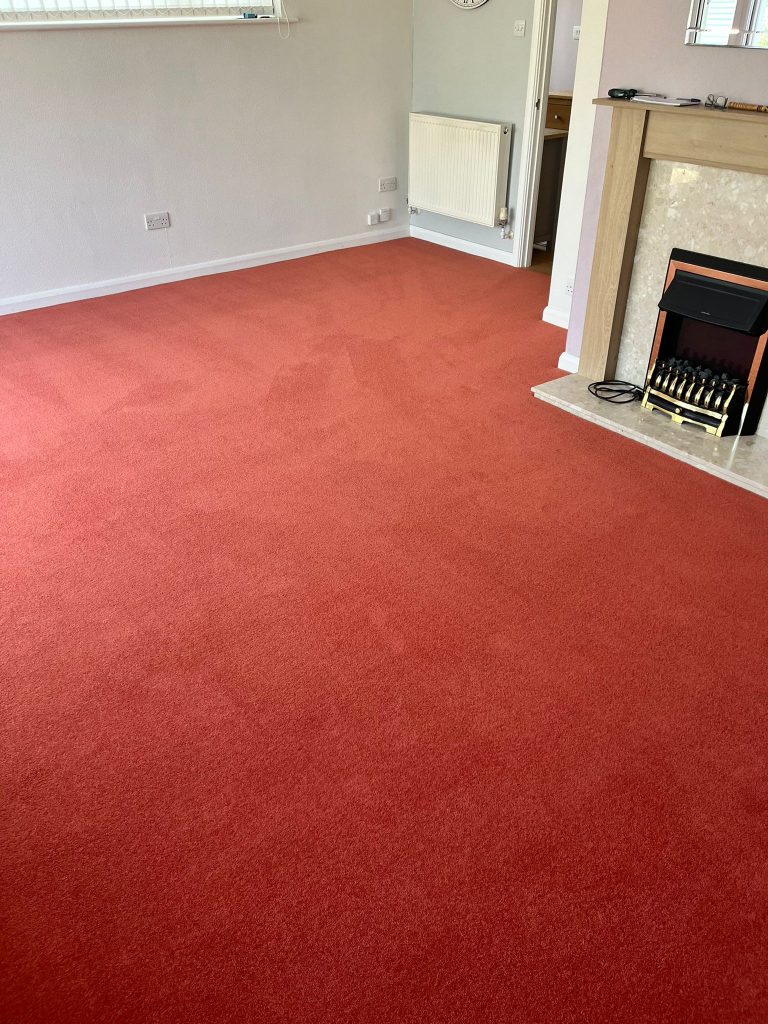 Lounge supply and fit in Penthouse Wentworth carpet, colour Calcot