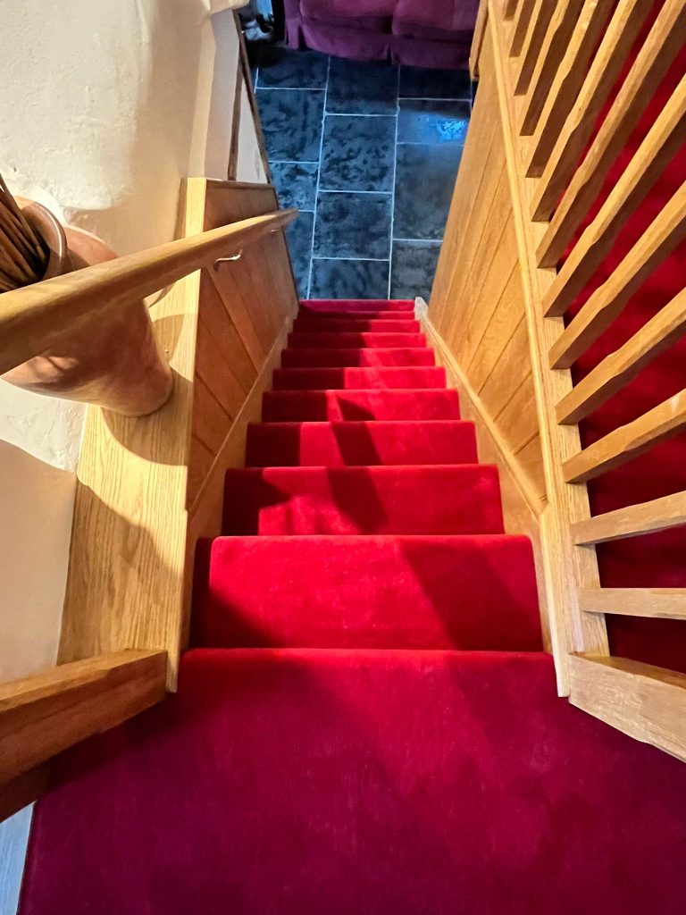 Stairs and landing supplied and fitted in Westex major carpet 04