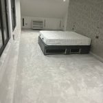 Very large bedroom and three dressing rooms supplied and fitted in Cormar’s Silken Serenity carpet
