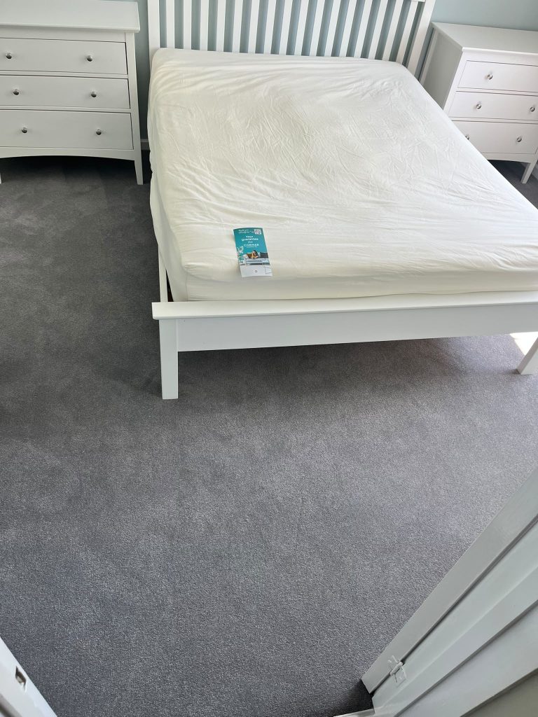 Bedroom supplied and fitted in Cormar’s Primo Plus, colour Pumice 02